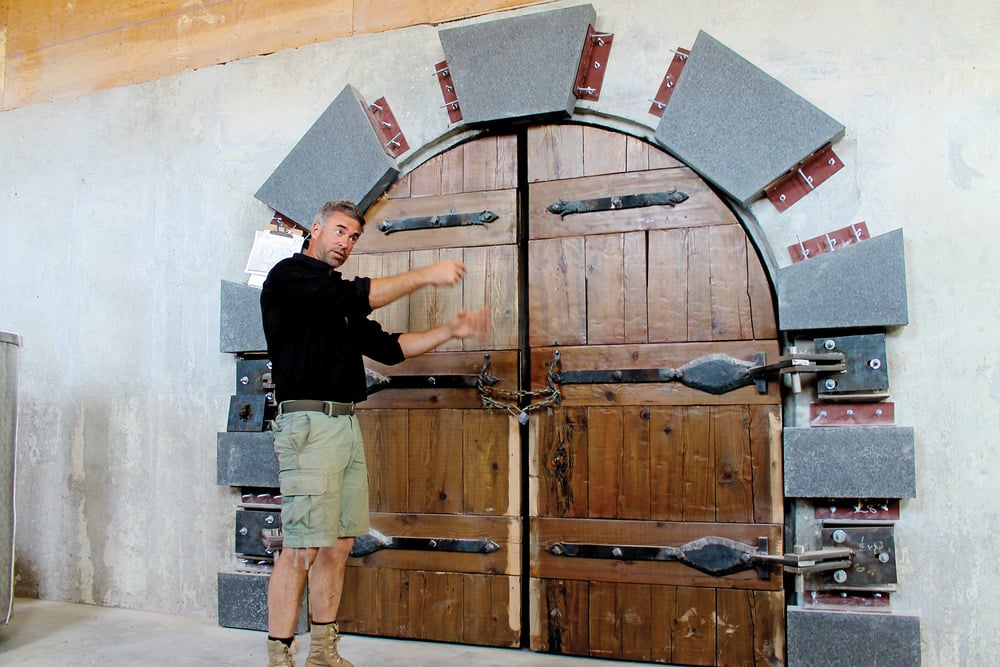 wine vault doors