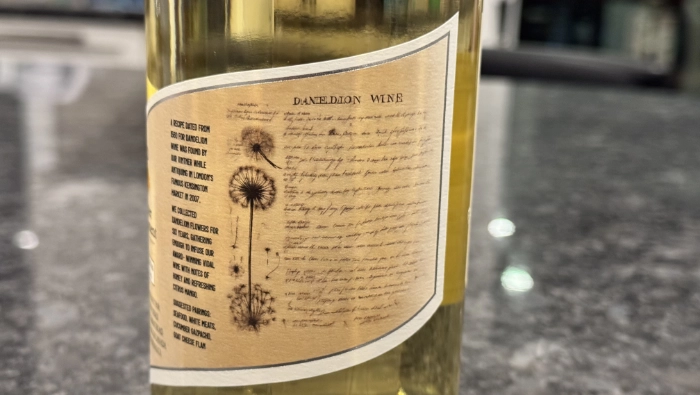 Dandelion Wine – Never Again!
